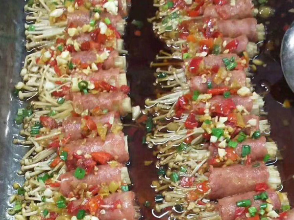 金针菇牛肉卷
